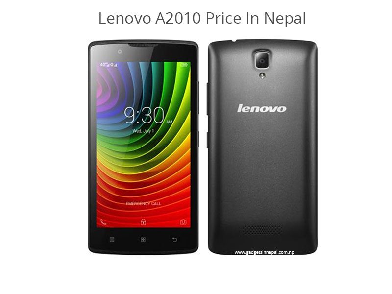 Lenovo A2010 Price In Nepal