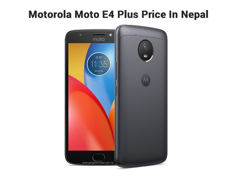 Motorola Moto E4 Plus Price In Nepal