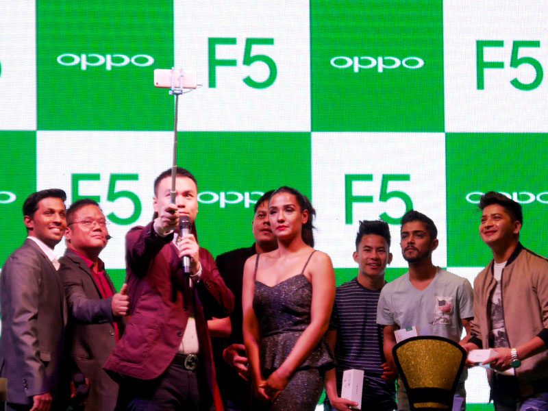 Oppo F5 launch event in Nepal