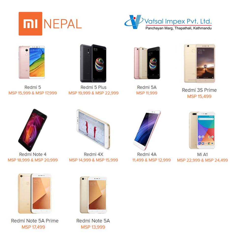 Mi Mobile Price In Nepal 2018