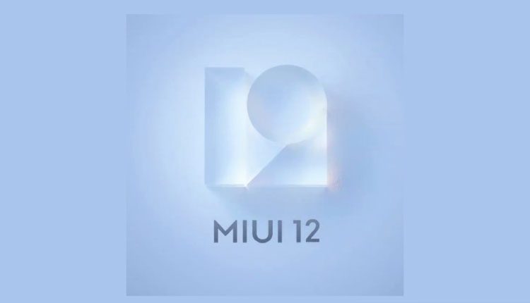 MIUI 12 update for xiaomi smartphone