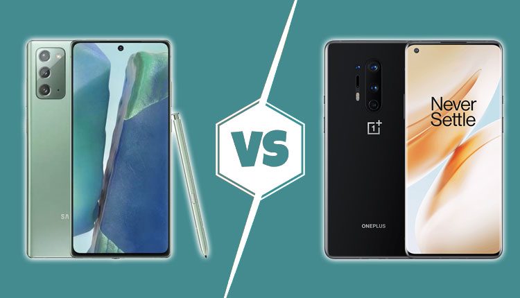 Samsung Galaxy Note 20 vs OnePlus 8 Pro