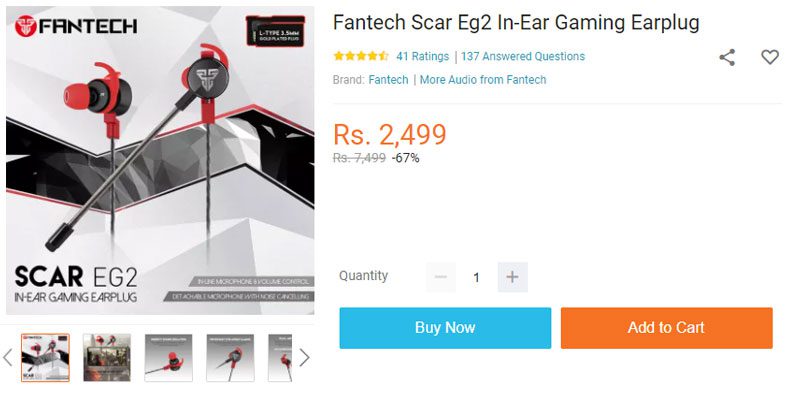 fantech gaming earphone price in nepal
