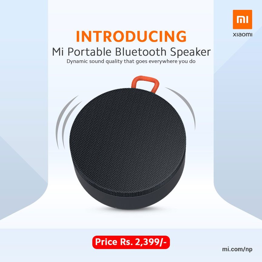 mi portable bluetooth speaker price in nepal