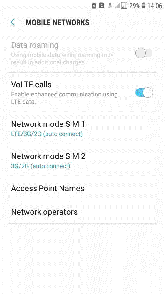 NTC VoLTE