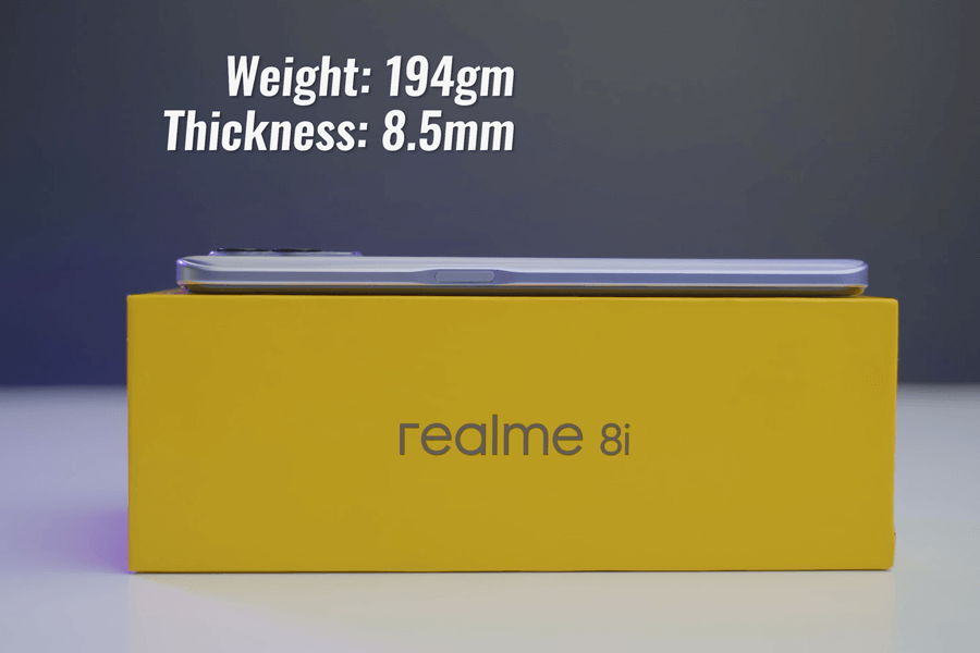 Realme 8i Design