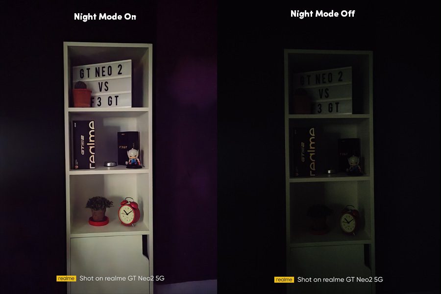 Realme GT Neo 2 Night Mode