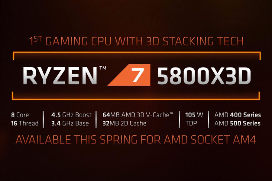 amd ryzen 5800x3d