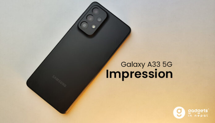 Samsung Galaxy A33 5G Impressions