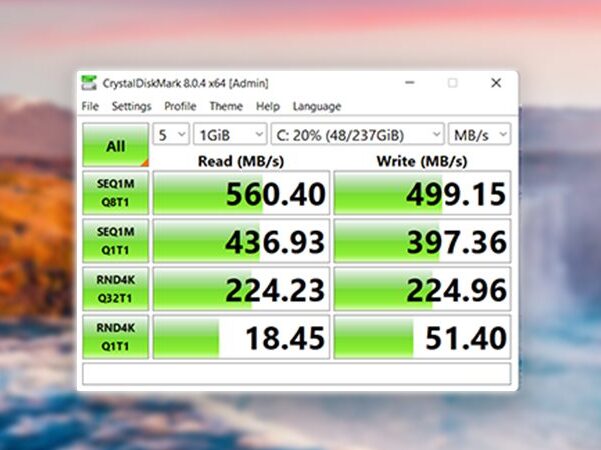 Redmi 15 E learning storage speed test edited