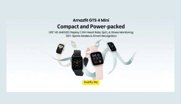 Amazfit GTS 4 Mini