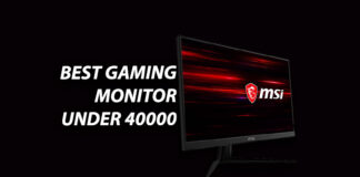 Best Gaming monitor under 40000