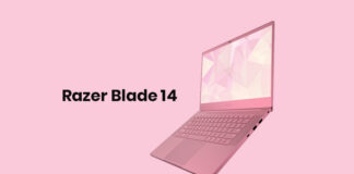 Razer Blade 14 uartz pink