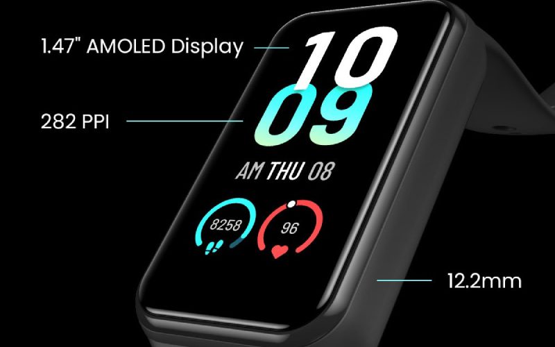 Amazfit band 7 display