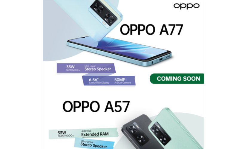 Oppo smartphones 