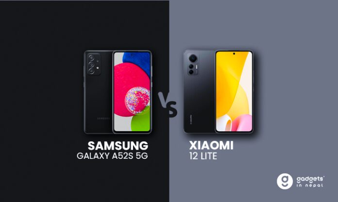 Samsung Galaxy 5G vs Xiaomi 12 Lite