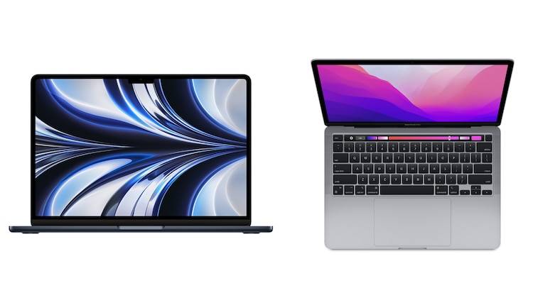 Macbook M2 Air vs M2 Pro