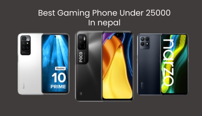 best Gaming phone under 25000 in nepal