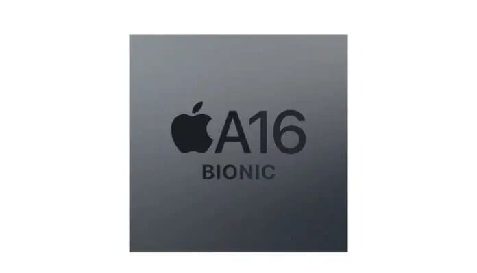 Apple chipset A16 Bionic