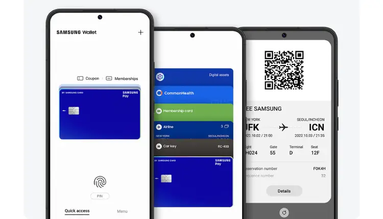 Samsung wallet feature 