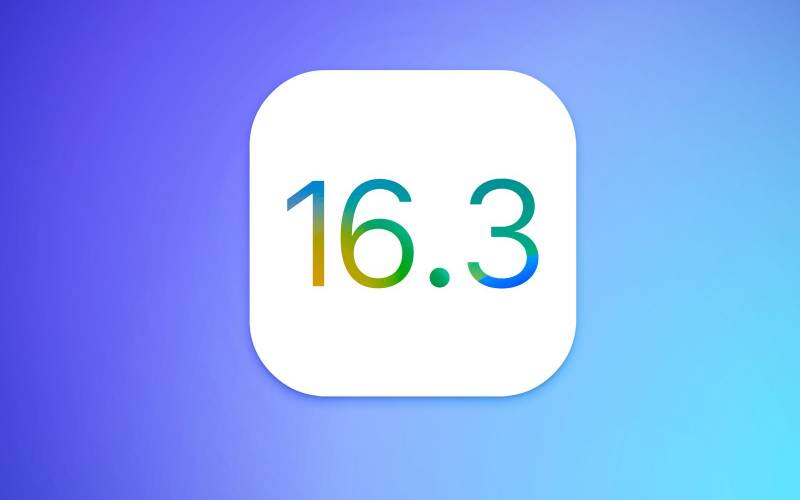 iOS 16.3 launching soon
