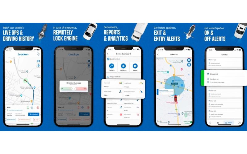Trackon GPS features- GPS tracker price in Nepal
