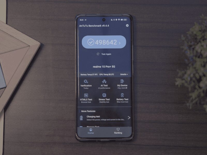 AnTuTu Score - Realme 10 Pro Plus 5G Full Review