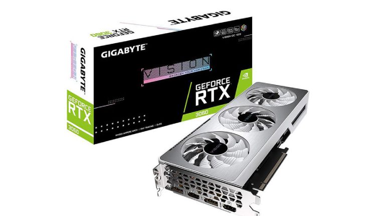 GIGABYTE GeForce RTX 3060 VISION OC 12GB