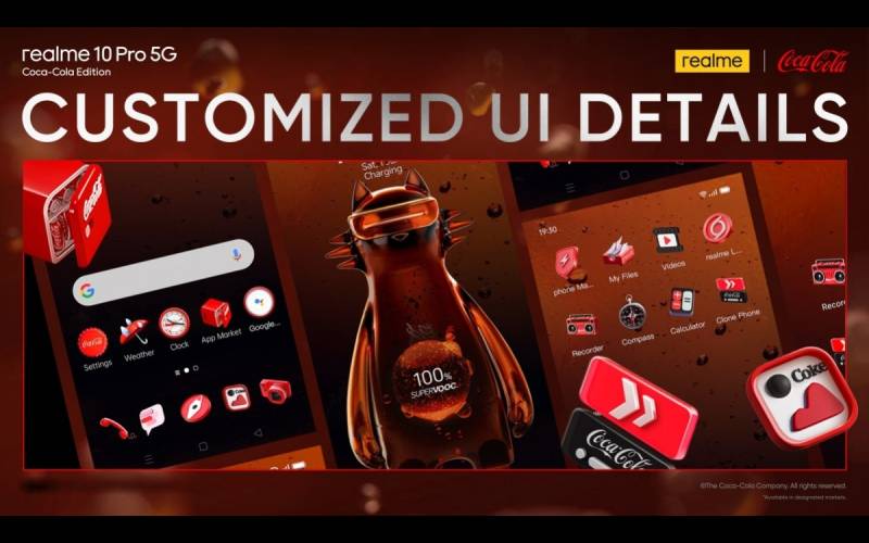 Realme 10 pro coca cola phone