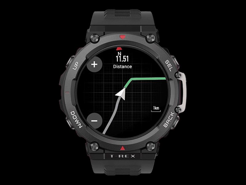 Rout Importing - Amazfit T-Rex 2