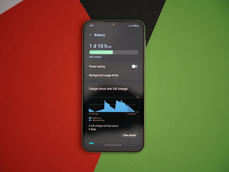 Battery Life - Samsung Galaxy A24 Review