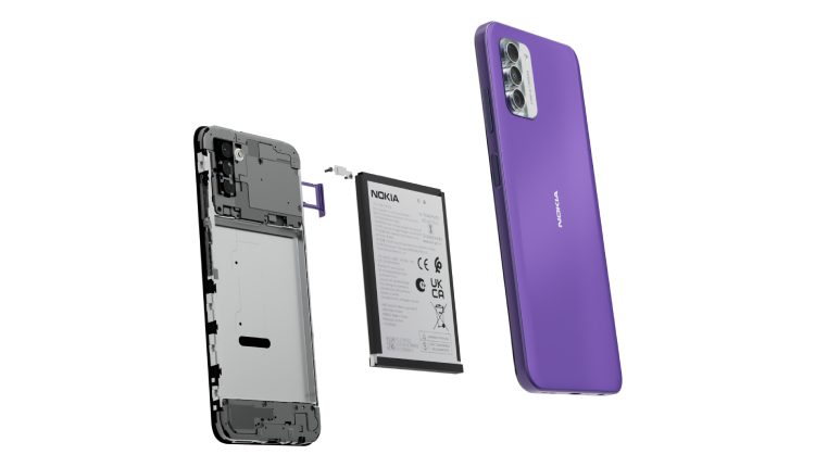 Nokia G42 repairable design