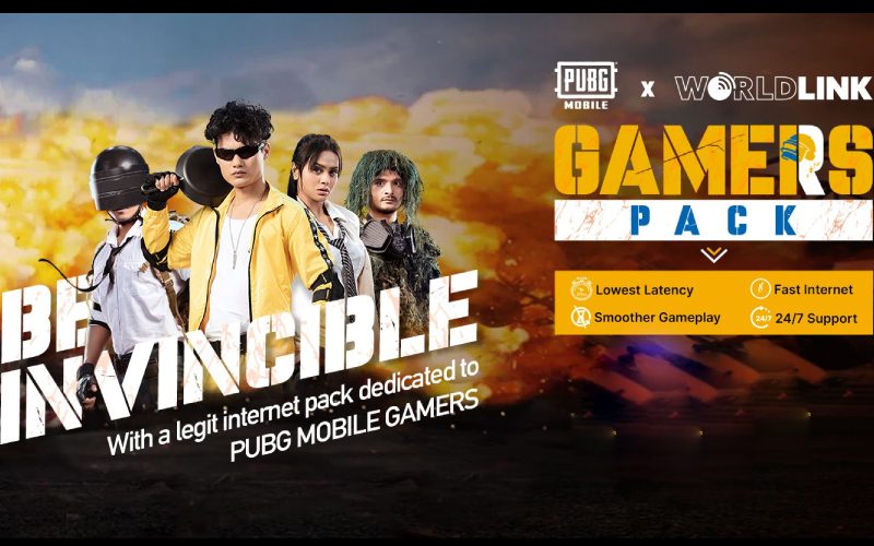 Worldlink's PUBG Mobile gamer Internet Package 01