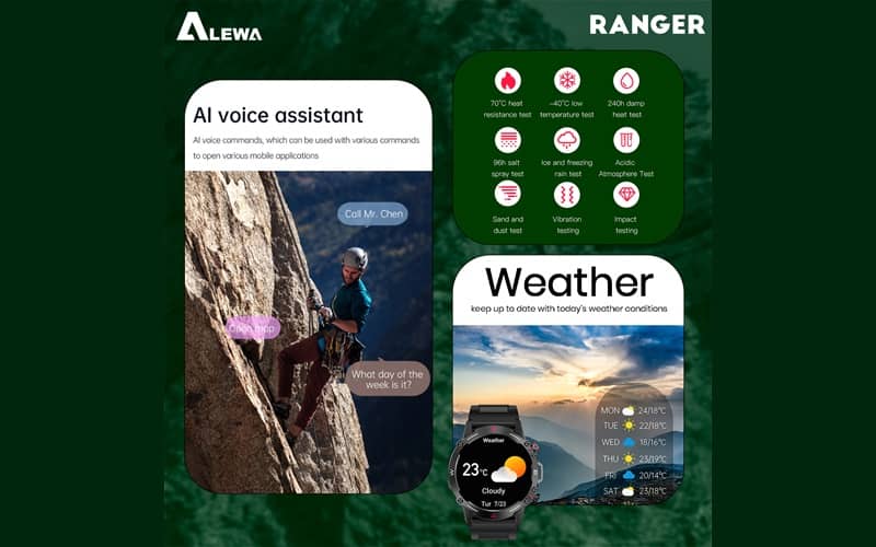 Alewa Ranger Smartwatch Price in Nepal