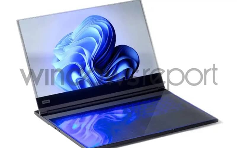 Lenovo Transparent Screen Laptop