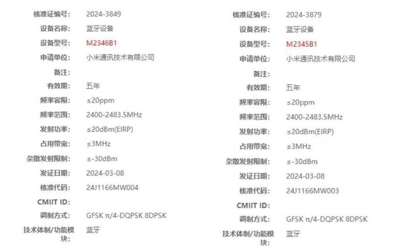 Xiaomi Mi Band 9 leaks