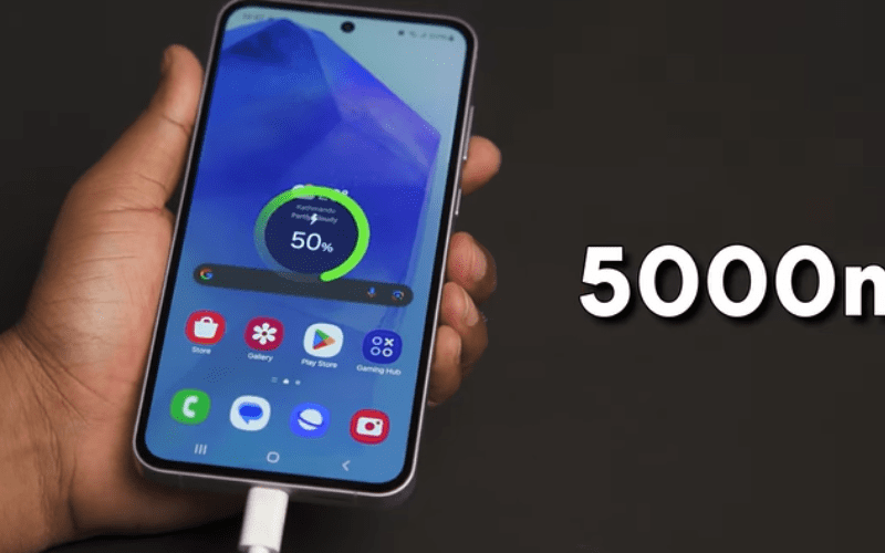 Samsung Galaxy A55 5G Full Review-battery and charging