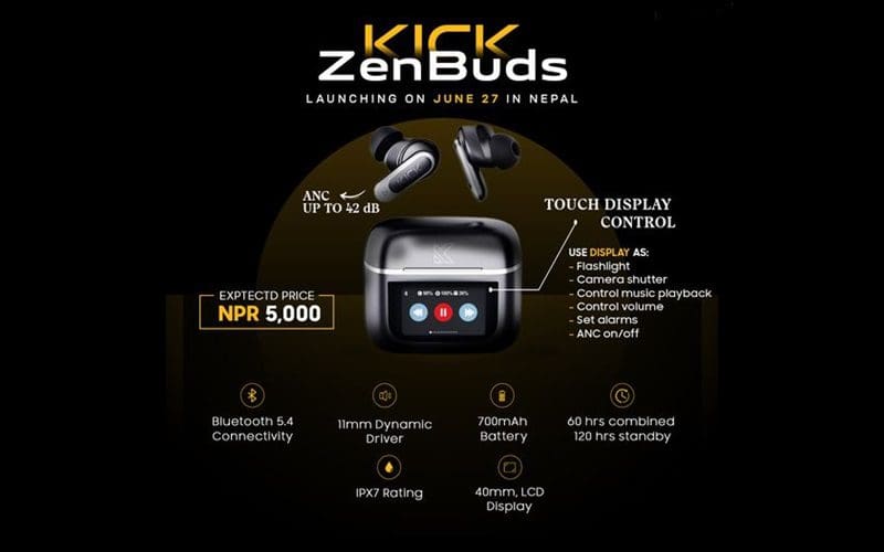 Kick ZenBuds Price in Nepal