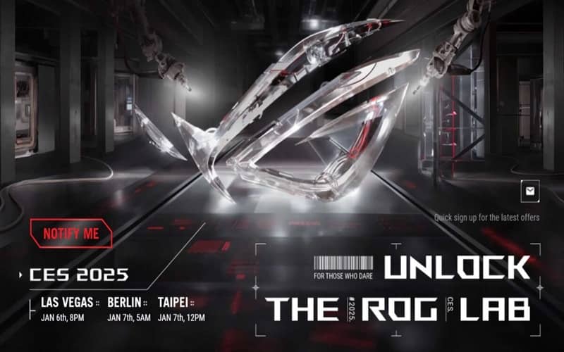 Asus ROG CES 2025 EVENT
