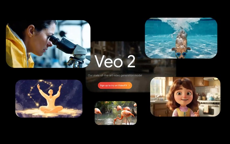 Veo 2 AI video generation