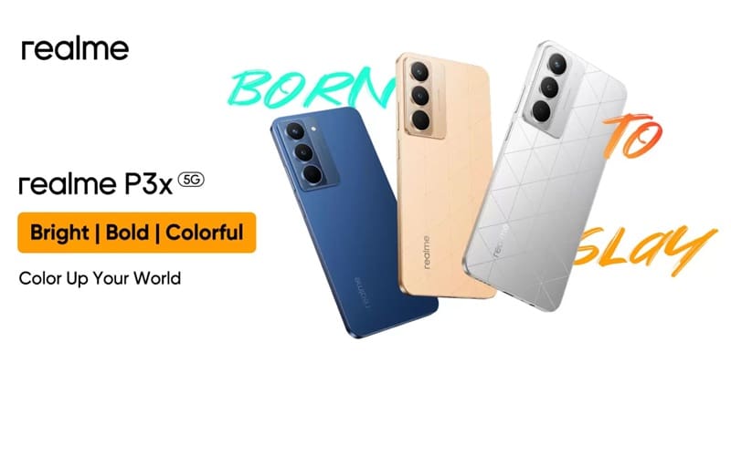 Realme P3 5G Design and Launch