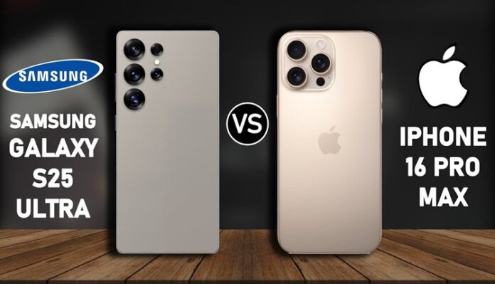 iPhone 16 Pro Max vs Samsung S25 Ultra Feature