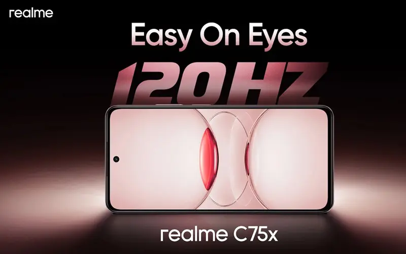 Realme C75x Design